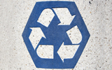 Photo. Aggregates. Recycled Concrete.